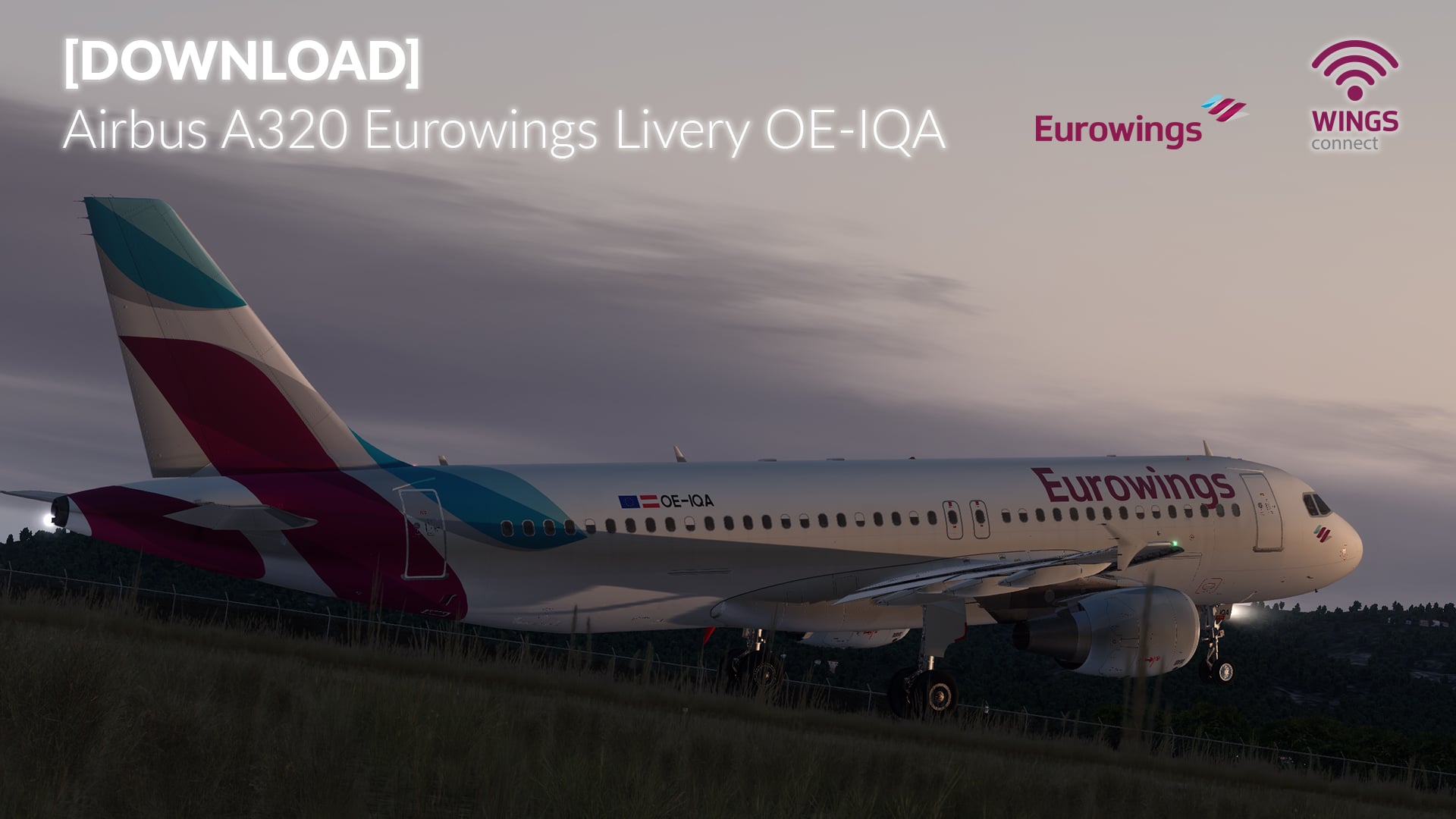 Livery FSLabs A320-X Eurowings OE-IQA