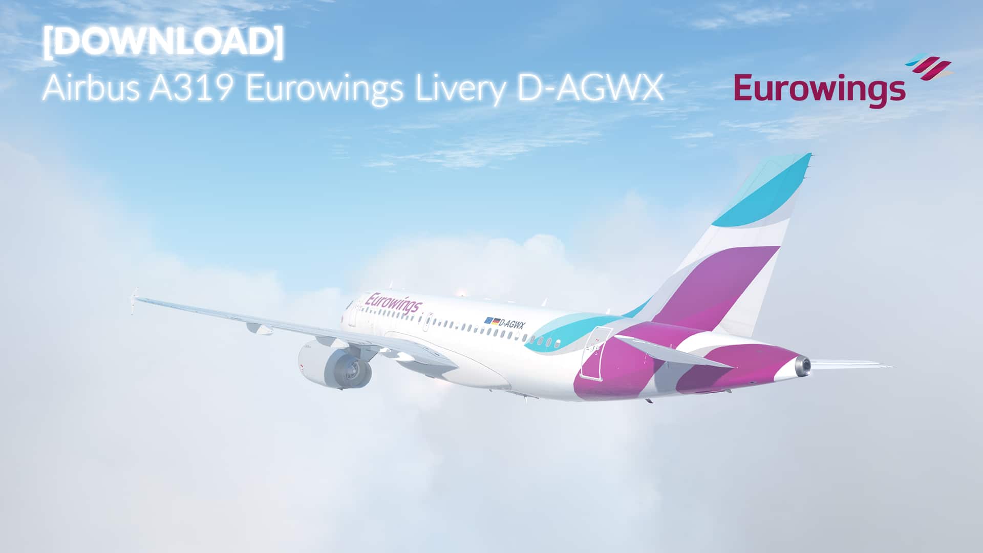 Livery FSLabs A319-X Eurowings D-AGWX