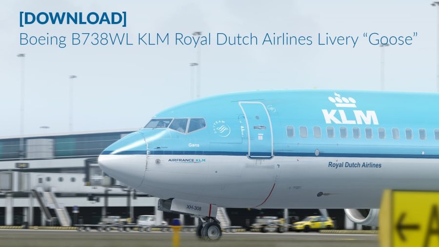 Livery | Boeing B738 KLM "Goose"